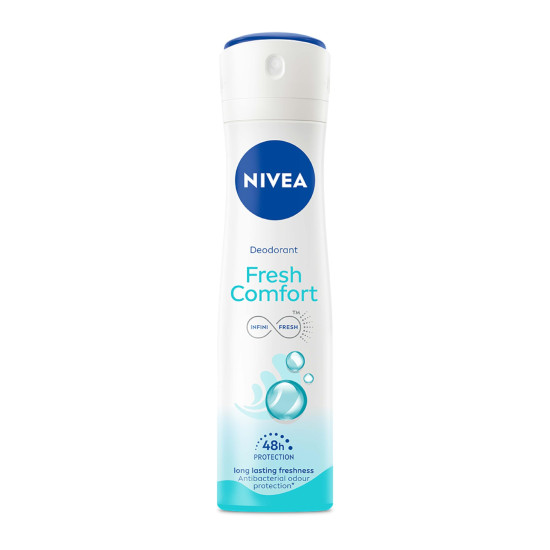 NIVEA Fresh Comfort Deodorant, 150ml - Long-lasting Freshness