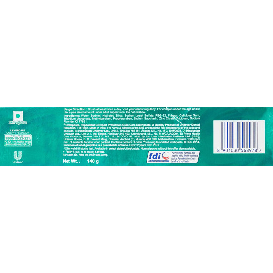 Pepsodent G Gumcare Expert Protection - Advanced Oral Care Solution