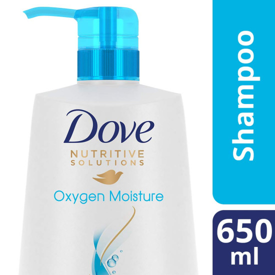 Dove Oxygen Moisture Shampoo - 95% More Volume for Flat Hair