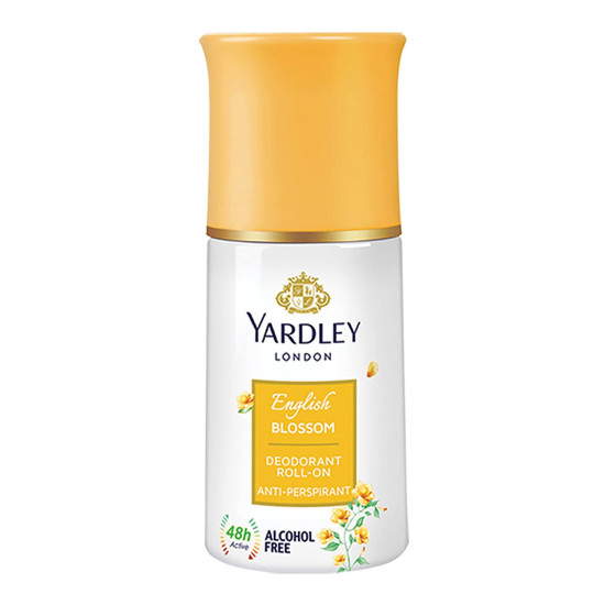 Yardley London English Blossom Anti-Perspirant Roll-On - 48-Hour Protection