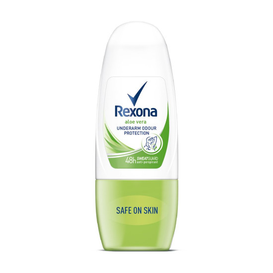 Rexona Aloe Vera Underarm Odour Protection Roll On - 48hr Sweatguard