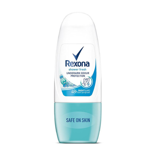 Rexona Shower Fresh Underarm Odour Protection Roll On - 48 Hours Sweat Guard