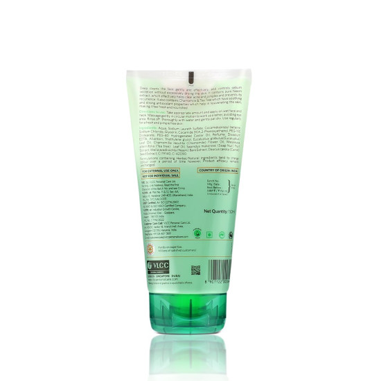 VLCC Neem Face Wash - Fights Acne & Soothes Skin - 300ml