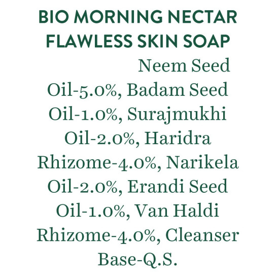 Biotique Morning Nectar Moisturizing Cream Bathing Bar - Organically Pure & Dermatologist Tested