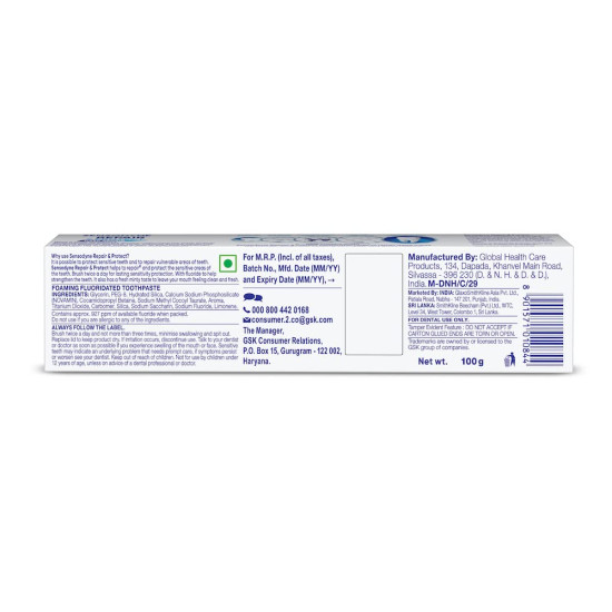 Sensodyne Repair & Protect - Deep Repair Toothpaste for Sensitive Teeth