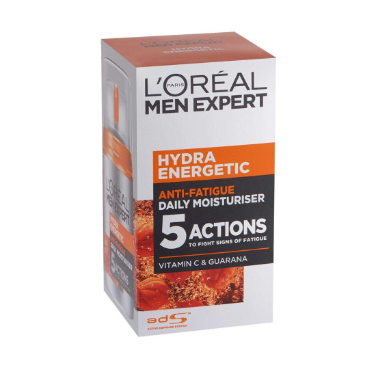 L'Oreal Paris Men's Expert Hydra Energetic Anti-Fatigue Moisturiser Gel - 24H Hydration