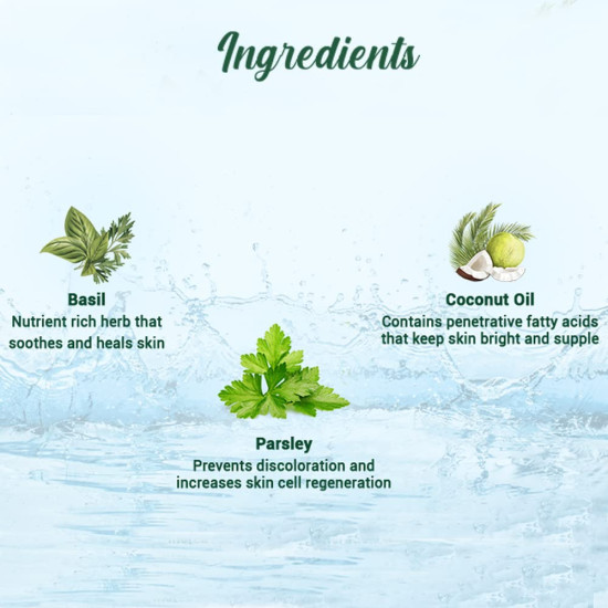 Biotique Basil & Parsley Revitalizing Bathing Bar - Ayurvedic & Organically Pure