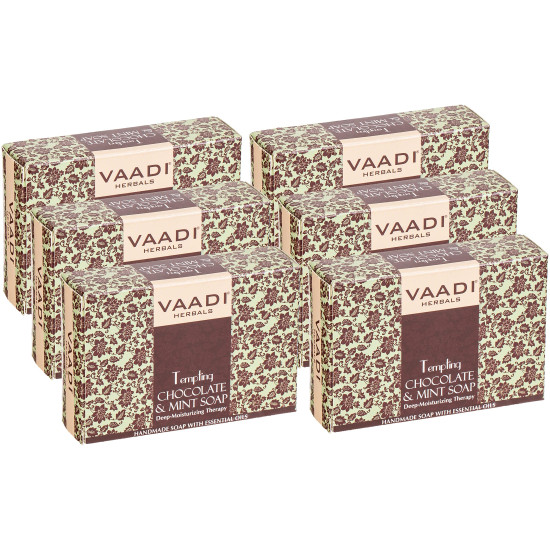 Vaadi Herbals Chocolate and Mint Soap - Deep Moisturising Therapy