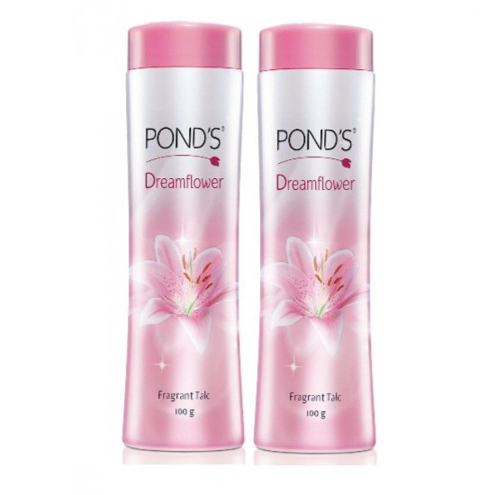 POND'S Dreamflower Fragrant Talc (100g Powder) - Refreshing Fragrance