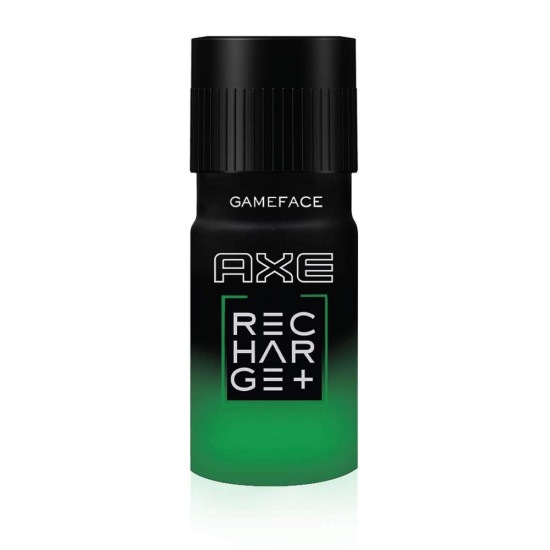 AXE Recharge Game Face Body Spray for Men - Spicy Fragrance