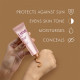 Lakme 9to5 CC Cream with SPF30 PA++ - Lightweight Moisturizer & Foundation