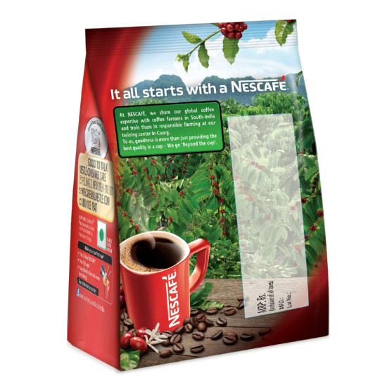 Nescafe Classic Stabilo, 200g Pouch - 100% Pure Natural Coffee