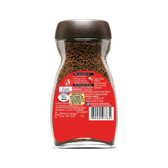 NESCAFE Classic Instant Coffee Powder - Bold Taste & Rich Aroma