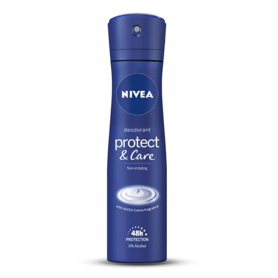 NIVEA Women Protect and Care Deodorant - Long-Lasting Odour Control