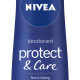 NIVEA Women Protect and Care Deodorant - Long-Lasting Odour Control