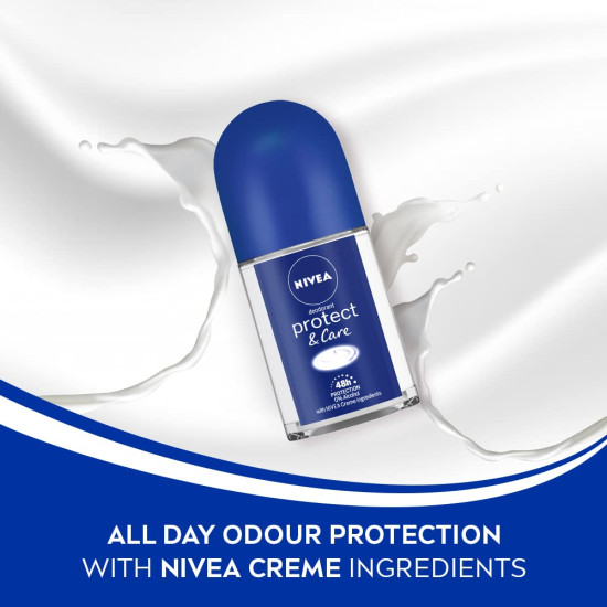 Nivea Women Protect & Care Roll On - Long-lasting Freshness