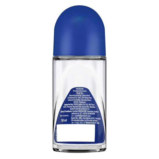 Nivea Women Protect & Care Roll On - Long-lasting Freshness