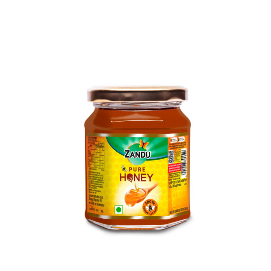 Zandu Pure Honey with Cinnamon, Green Tea & Lemon - 100% Purity Zandu Pure Honey with Cinnamon, Green Tea & Lemon - 100% Purity