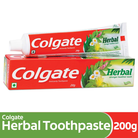 Colgate Herbal Toothpaste - Natural Ingredients for Healthy Teeth