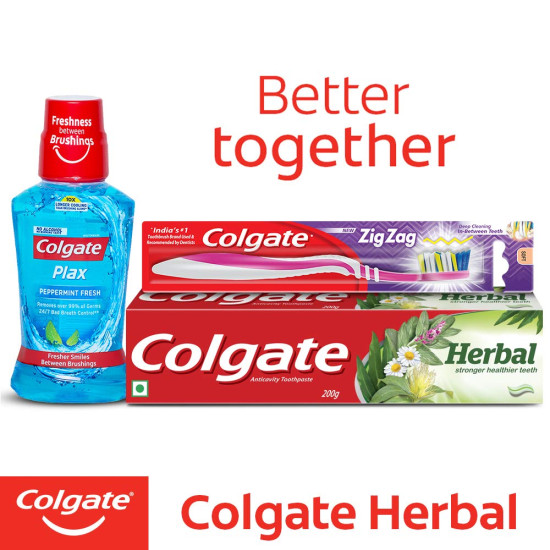 Colgate Herbal Toothpaste - Natural Ingredients for Healthy Teeth