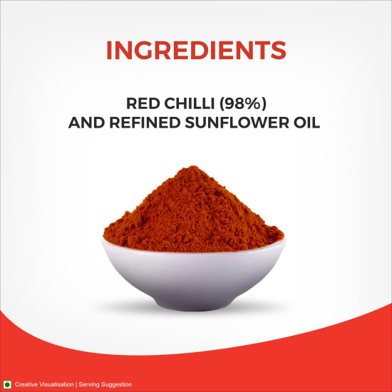 Aashirvaad Chilli Powder, 500g Pack - Authentic Indian Spice Aashirvaad Chilli Powder, 500g Pack - Authentic Indian Spice