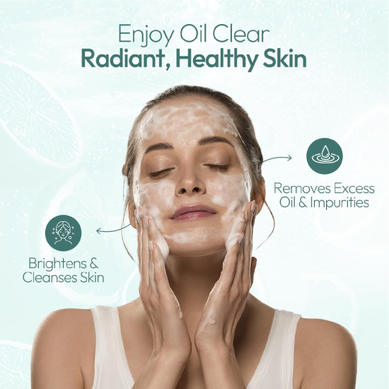 Himalaya Oil Clear Lemon Face Wash - Refreshing Oil Control for All Skin Types