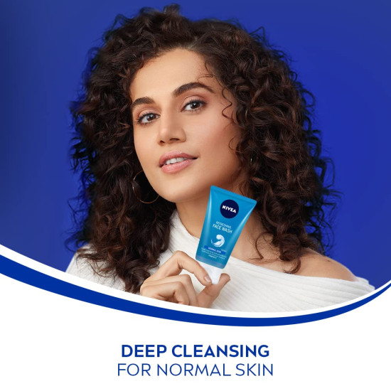NIVEA Refreshing Facewash - Deep Cleansing & Moisturizing