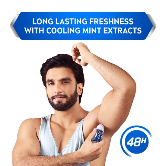 NIVEA MEN Deodorant Roll On - Cool Kick, 50ml
