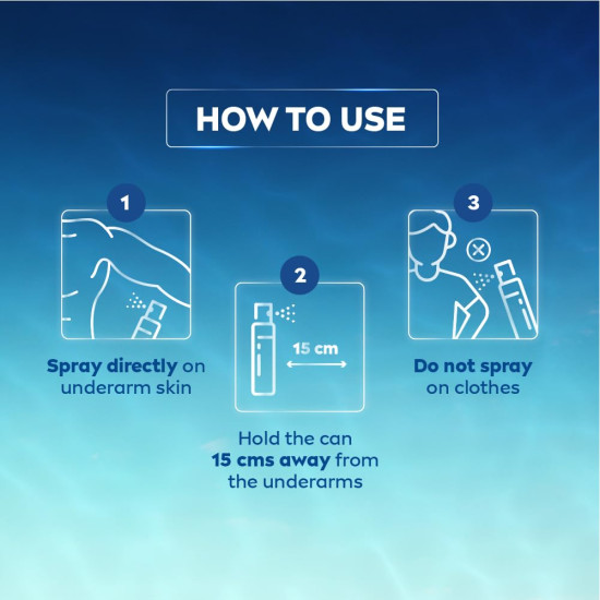 NIVEA MEN Fresh Ocean Deodorant, 150ml - Long-lasting Freshness