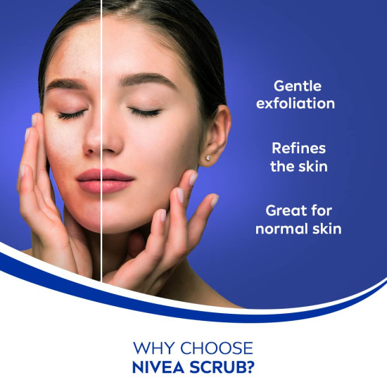 NIVEA Skin Refining Scrub 150ml - Deep Exfoliation & Even Complexion