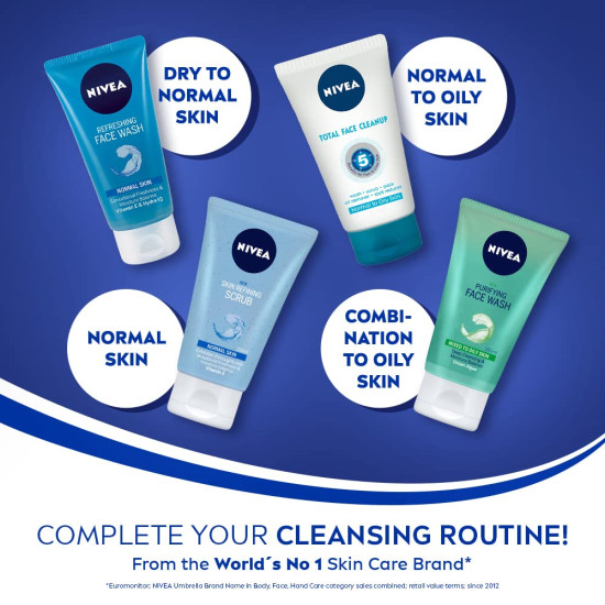 NIVEA Skin Refining Scrub 150ml - Deep Exfoliation & Even Complexion