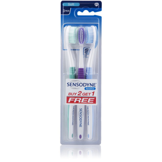 Sensodyne Sensitive Toothbrush Soft - Gentle Care for Sensitive Teeth