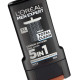 L'Oreal Paris Men's Expert Total Clean Carbon 5 In 1 Shower Gel - Ultimate Grooming Solution