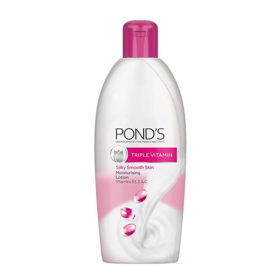 POND'S Triple Vitamin Moisturising Body Lotion 100 ml - Silky Soft Skin