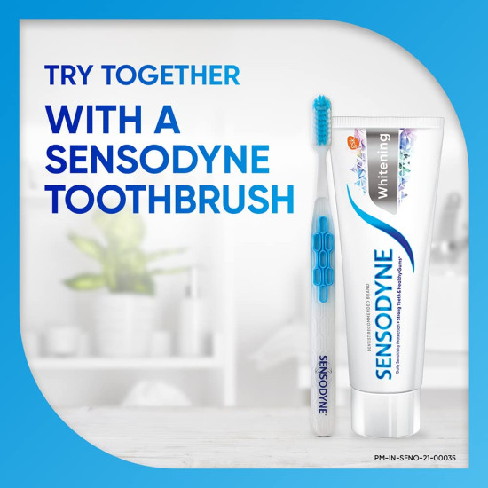 Sensodyne Whitening Toothpaste - Sensitive Care & Natural Whiteness