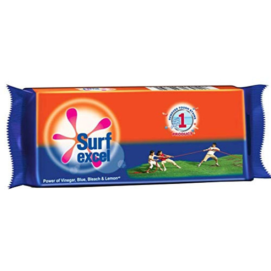 Surf Excel Detergent Bar - Tough on Stains, Gentle on Fabrics
