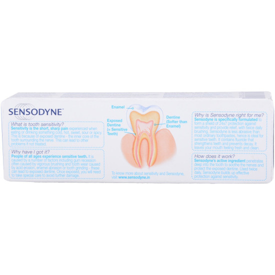 Sensodyne Toothpaste - Fresh Mint, 40g Pack for Sensitive Teeth