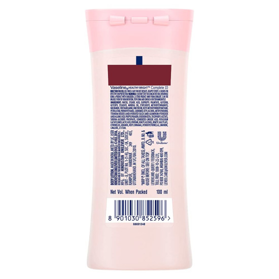 Vaseline Healthy Bright Complete 10 Body Lotion - Anti-Ageing & Brightening