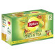 Lipton Honey Lemon Green Tea Bags - 25 Pieces | Refreshing & Zero Calories