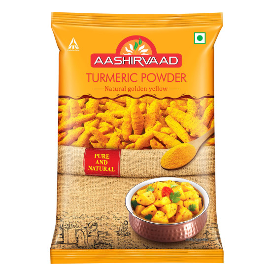 Aashirvaad Turmeric Powder, 100g - Natural Golden Turmeric Aashirvaad Turmeric Powder, 100g - Natural Golden Turmeric
