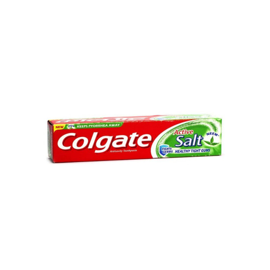 Colgate Active Salt Neem Toothpaste - Natural Protection with Neem - Pack of 2