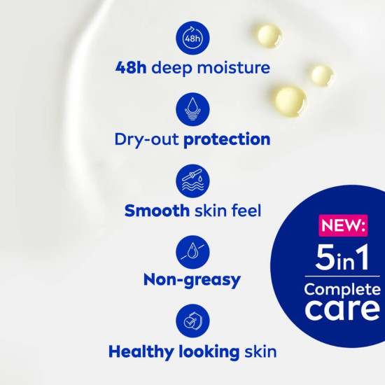 NIVEA Cocoa Nourish 200ml Body Lotion - Deep Moisture Serum