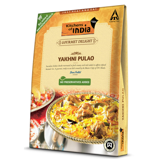 Kitchens of India Yakhni Pulao - Ready to Eat Indian Delight