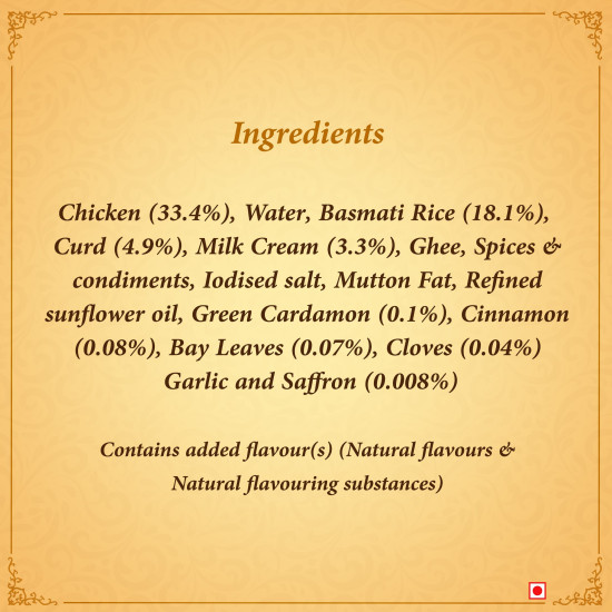 Kitchens of India Yakhni Pulao - Ready to Eat Indian Delight