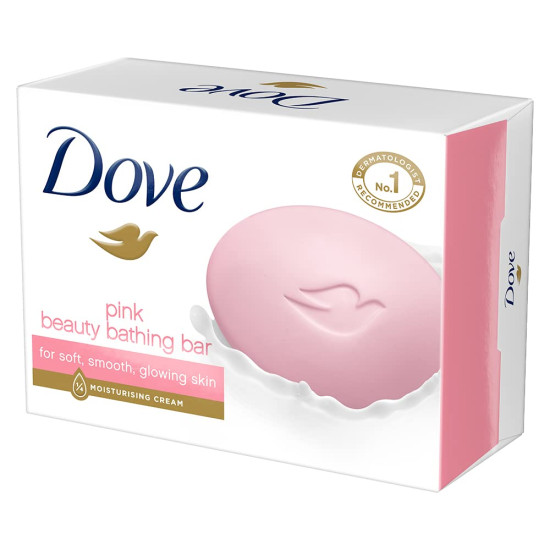 Dove Pink Rosa Beauty Bathing Bar 100 g - Moisturizing Formula