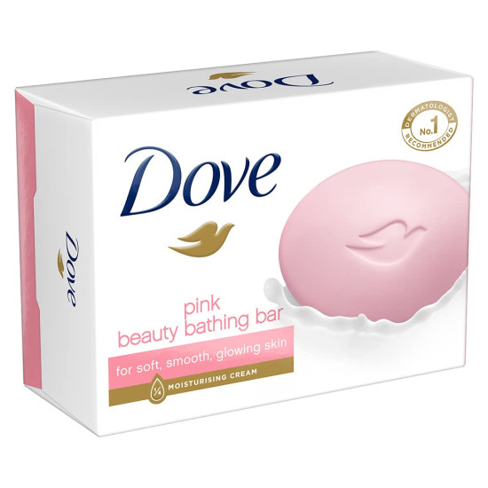 Dove Pink Rosa Beauty Bathing Bar 100 g - Moisturizing Formula
