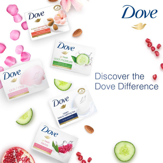 Dove Pink Rosa Beauty Bathing Bar 100 g - Moisturizing Formula