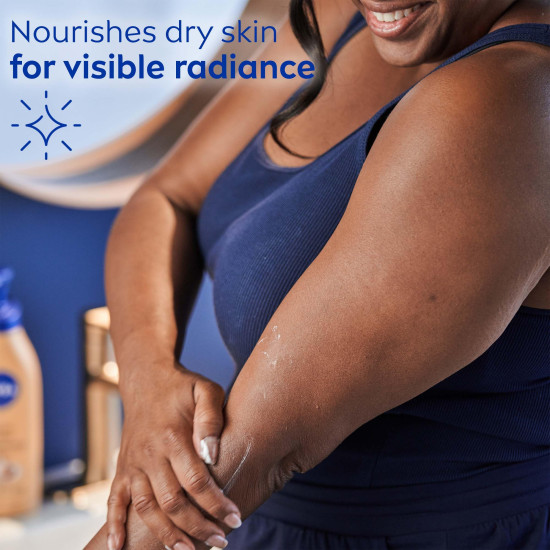 NIVEA Cocoa Butter Body Cream - Deep Nourishing Serum for Radiant Skin