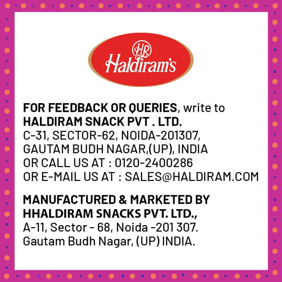 Haldirams Peanut - Salted, 200G - Authentic Indian Snack