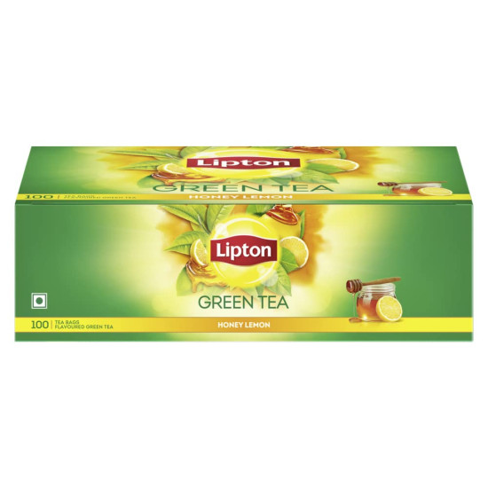 Lipton Honey Lemon Green Tea Bags - Zero Calories & Natural Flavour Lipton Honey Lemon Green Tea Bags - Zero Calories & Natural Flavour